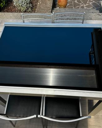 Tavolo allungabile 90x120/240 con sedie