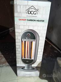 stufa elettrica al carbonio 