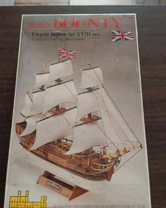 h.m.s. bounty fregata inglese del XVIII sec made i