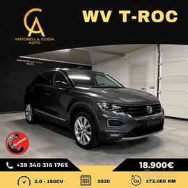 Volkswagen T-Roc 2.0 TDI SCR 150 CV Advanced BlueM