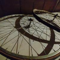 Coppia cerchi bici eroica