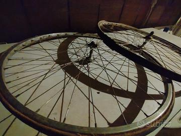 Coppia cerchi bici eroica