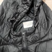 giubbotto nero lungo