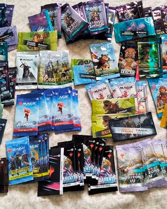 Oltre 100 booster pack vuoti [Magic MTG]