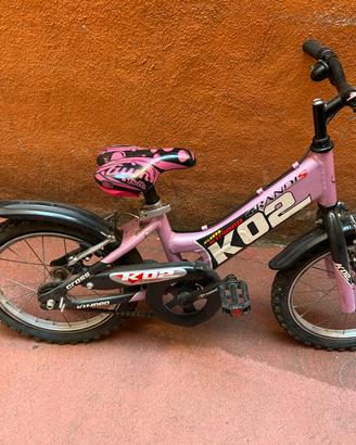 Bicicletta bambina rosa