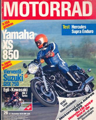 Rivista MOTORRAD numero 26 del 1979