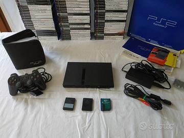 PlayStation 2 Slim (black) Collezione videogioch