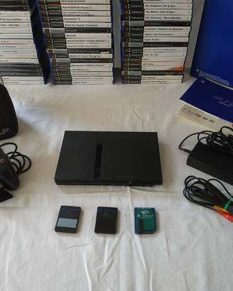 PlayStation 2 Slim (black) Collezione videogioch