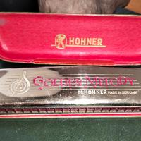 ARMONICA A BOCCA HOHNER "Golden Melody" vintage