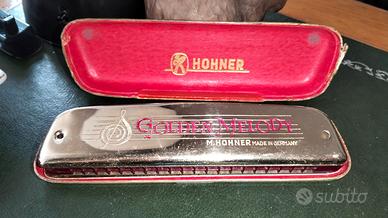 ARMONICA A BOCCA HOHNER "Golden Melody" vintage