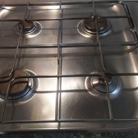 Fornello 4 fuochi acciao inox