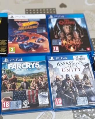 giochi  per PS4 e ps5 