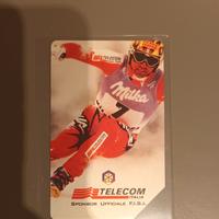 Scheda telefonica Christian Ghedina