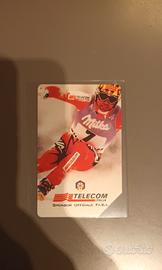 Scheda telefonica Christian Ghedina