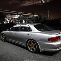 DIFFUSORI MINIGONNE Mazda Xedos 6 nero lucido (Cod