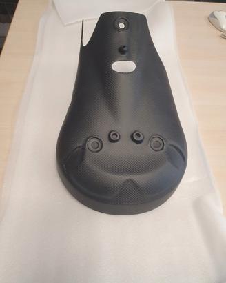 PARACALORE CARBONIO MARMITTA DUCATI V2 