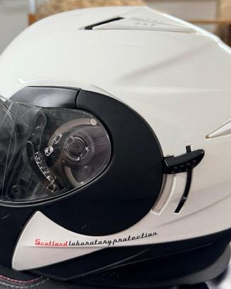 casco integrale scotland XL BIANCO mod. force02