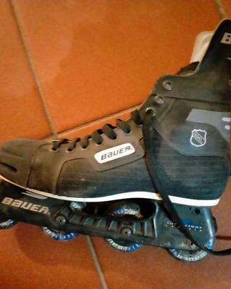 pattini a rotelle bauer
