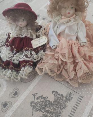 Bambole porcellana "Capodimonte"