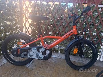bici bicicletta per bambini ruota 16 in alluminio 