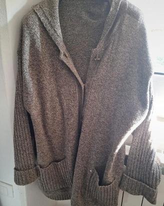 MAXI CARDIGAN MELANGE