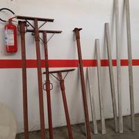 Calandri ferro e regoli in alluminio