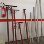 Calandri ferro e regoli in alluminio