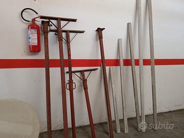 Calandri ferro e regoli in alluminio