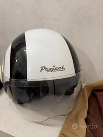 Casco Jet Moto Scooter Project For Safety taglia S