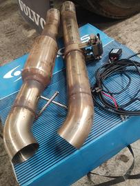 scarico sportivo BMW 