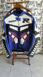 Giubbotto pelle outlet yamaha