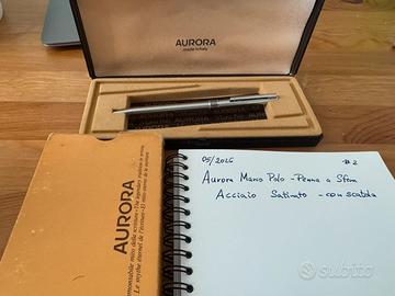 Penna a sfera Aurora Marco Polo con scatola