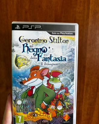 Gioco psp- Geronimo stilton: regno della fantasia