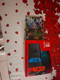 nintendo switch con giochi