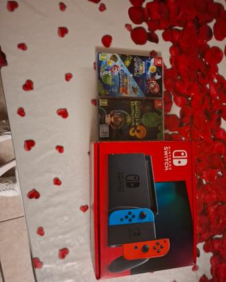 nintendo switch con giochi