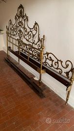 Letto in ottone