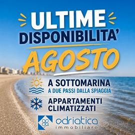 ULTIME DISPONIBILITA' AGOSTO: vicino alla spiaggia