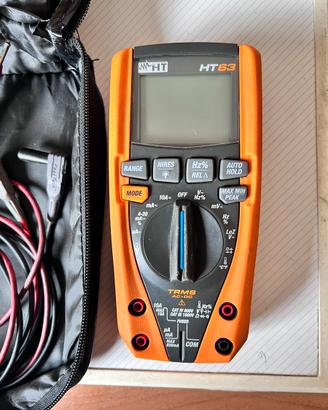 Multimetro digitale HT 63 TRMS