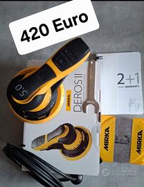 levigatrice elettrica MIRKA DEROS II 5.0 