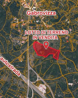 Terreno agricolo e boschivo a gabrovizza
