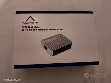Acasis, USB-C 40Gbps to 10 gigabit ethernet netwoe