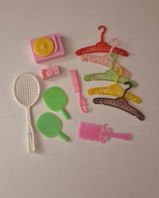 lotto oggetti barbie 