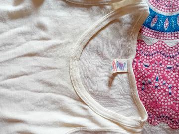 canottiera engel 70% lana 30% seta organic