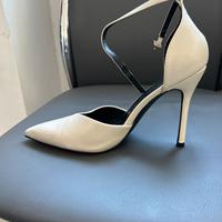 Scarpe bianche décolleté primadonna