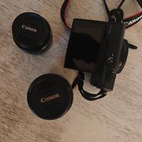 Canon M200 con 2 obiettivi 55/200   e 1  batterie 