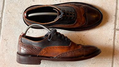 Scarpe Uomo 42 - John Barritt - Oxford Marrone