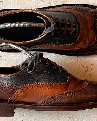 Scarpe Uomo 42 - John Barritt - Oxford Marrone