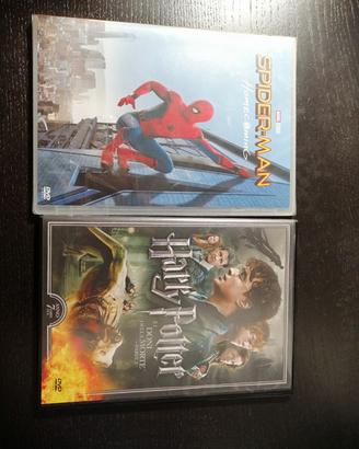 Dvd Harry Potter + Spiderman 