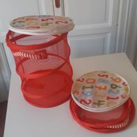 Coppia Ceste portagiochi IKEA