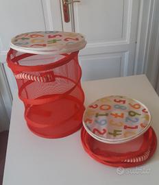 Coppia Ceste portagiochi IKEA